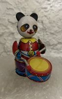 Alter Blech-Panda Trommler - Rarität für Sammler!