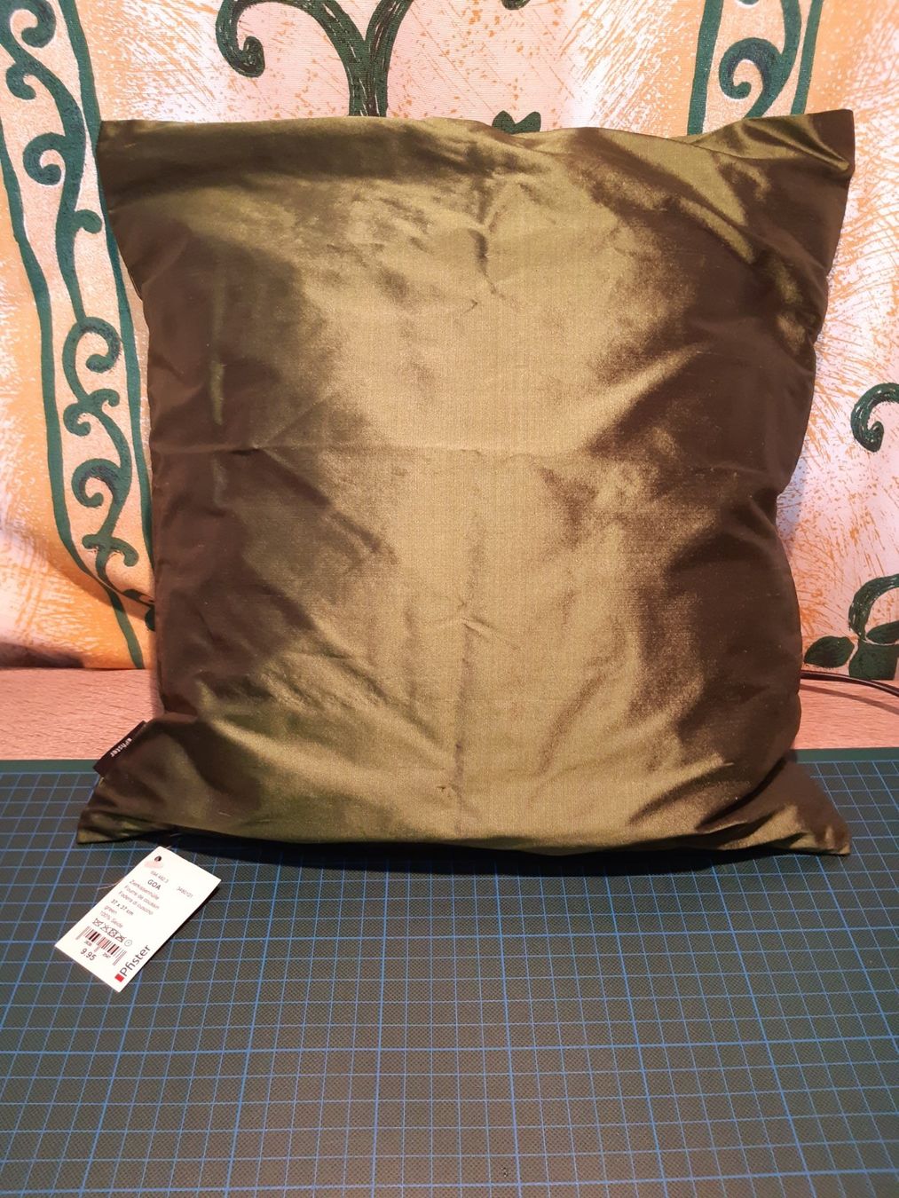 Cuscini: Dekokissen 35x35 cm Grün – Usato da Derendingen venduto da Gaston.J