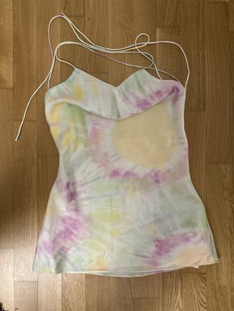 Minikleid, Tie Dye Muster, Pastell