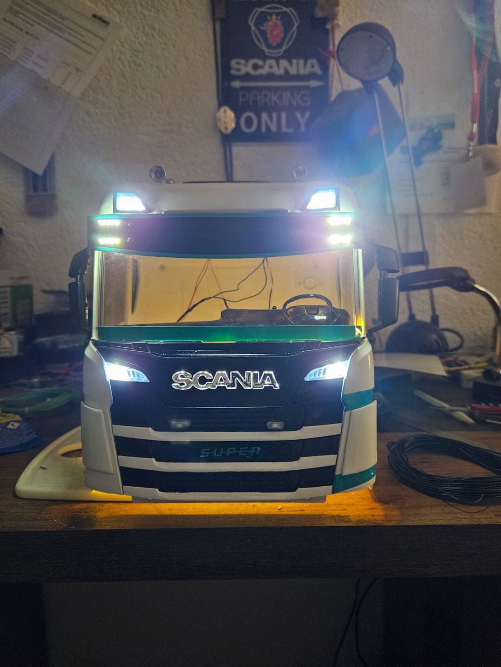 Tamiya Modellismo RC: Tamiya RC Scania MST: 1:14 – Usato da Bellach venduto da it75 5