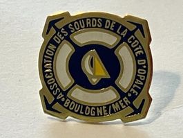 1 Pin Associations des Sourds de la Cote D'Opale Bloulogne