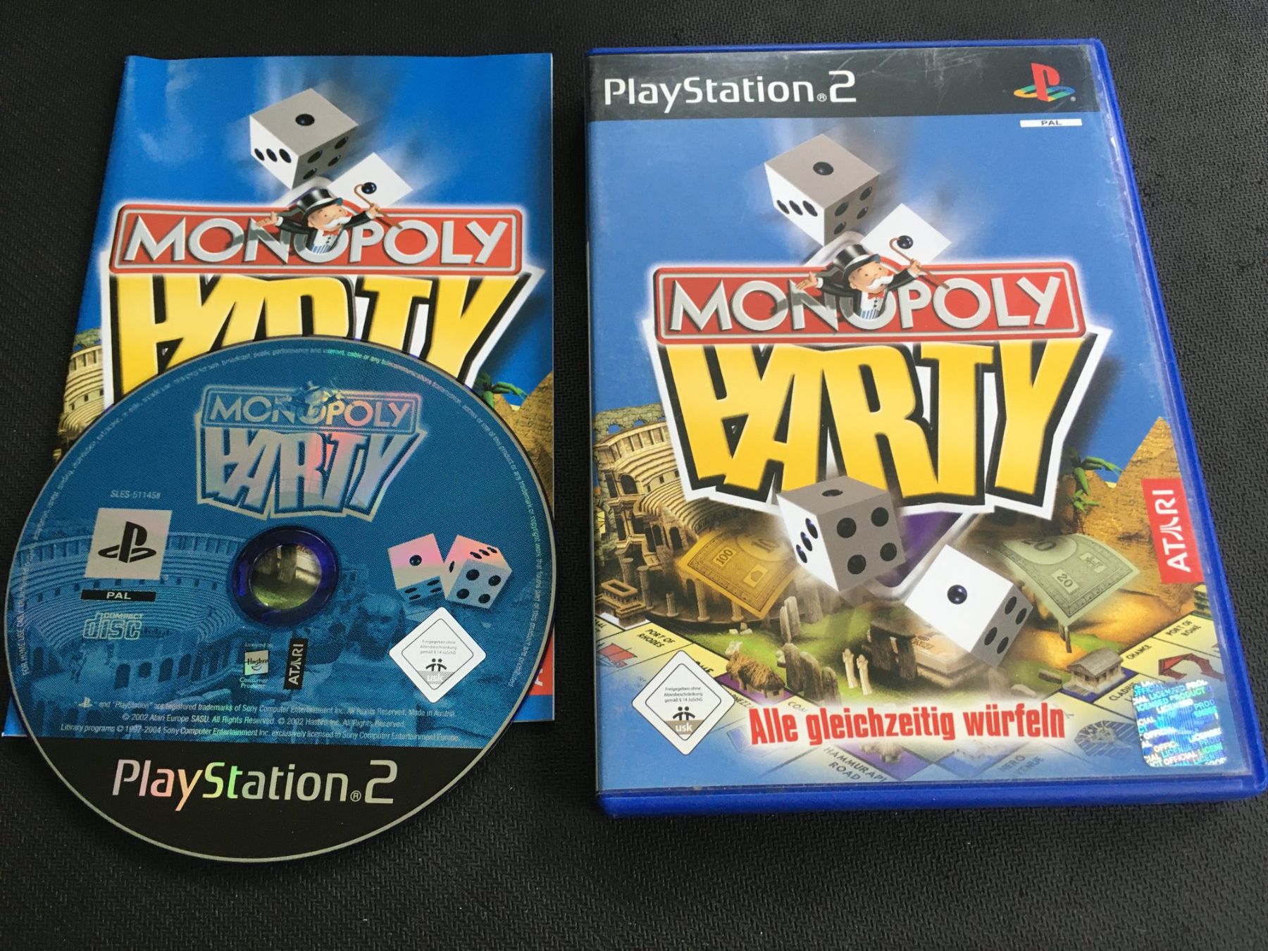 Sony Giochi: Monopoly Party - PS2 Playstation 2 – Usato da St.Gallen venduto da sjosjo