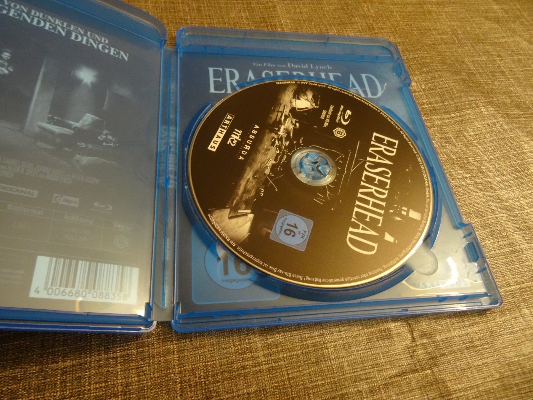 Tous les DVDs: Eraserhead Blu-ray – D'occasion à Olten par Disc-Verkauf 1