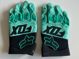 Fox Racing Handschuhe schwarztürkis Grösse S neuwertig