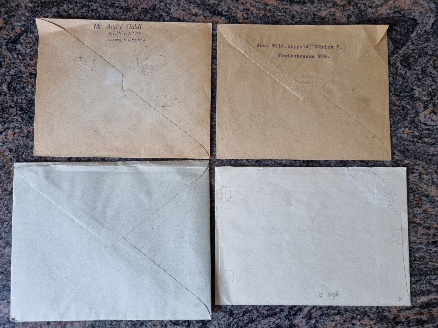 Tutti i francobolli: 8 CH Flugpost Briefe ab 1927 – Usato da Gümligen venduto da Geniusbuy 2