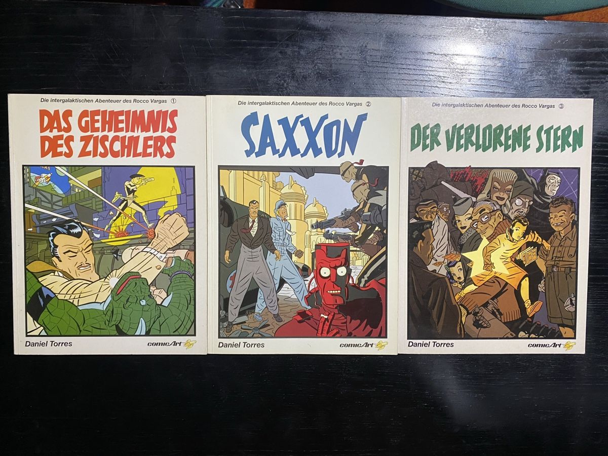 Fumetti: Rocco Vargas Comics - Abenteuer Buch 1 bis 3 – Usato da Zuerich venduto da SonderArt-Wertgut