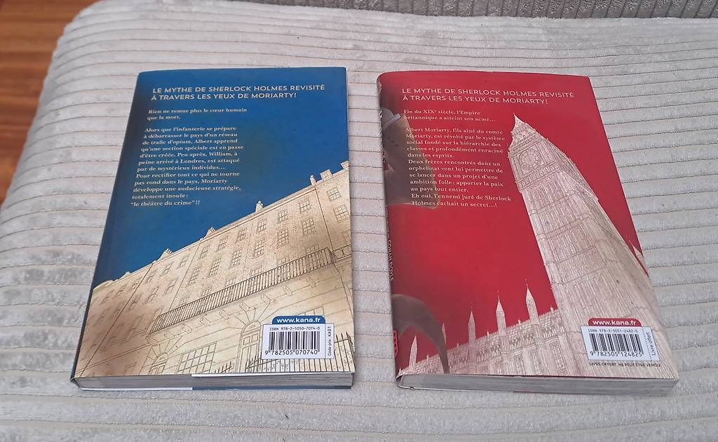 BD: Moriarty 1et 2 – D'occasion à Eclépens par Shunyam 1