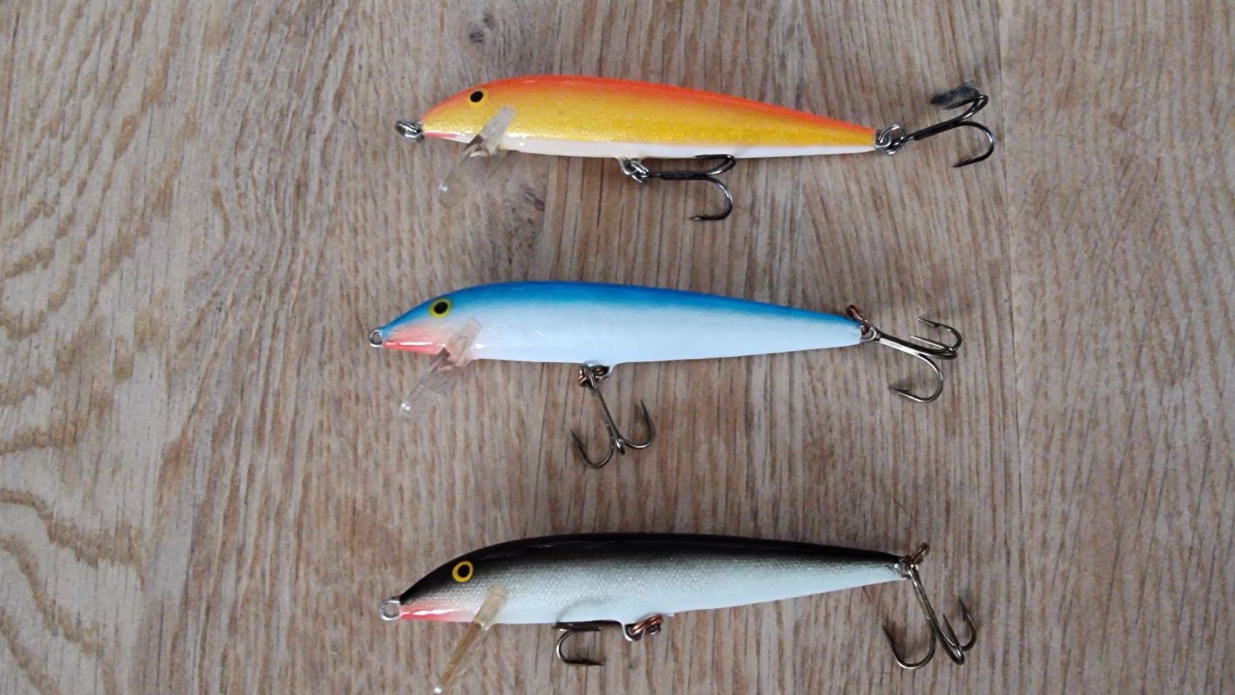 Rapala Esche: Angelköder Wobbler Rapala Countdown Balsa Nr. S36 – Usato da Abtwil SG venduto da Fischerei_Artikel 1