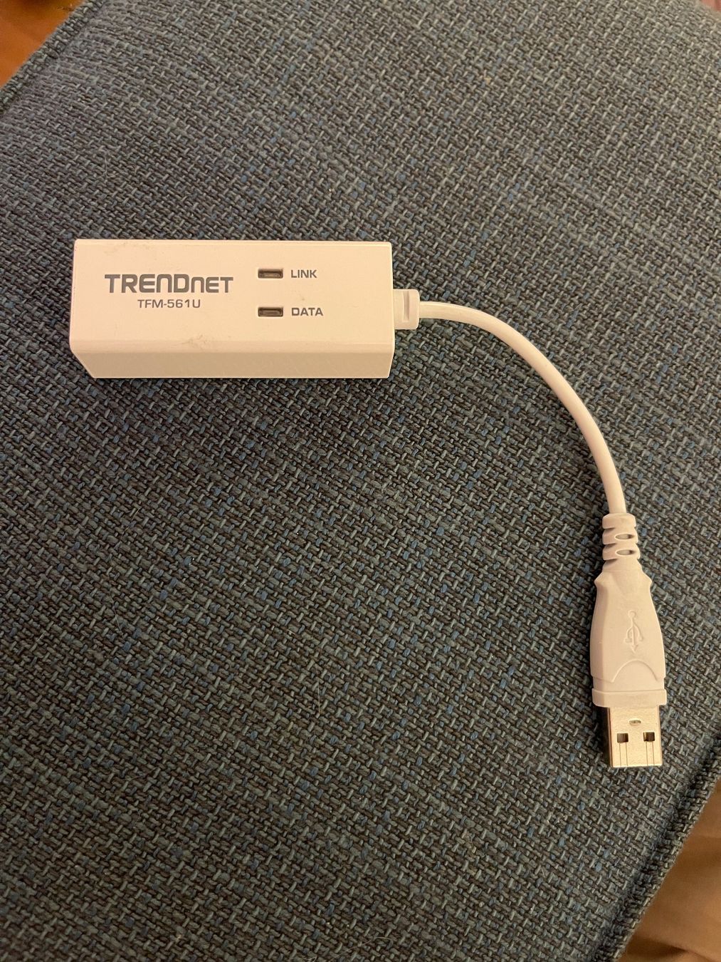 Convertisseurs: TRENDnet TFM-561U USB Fax Modem – D'occasion à Zürich par Pitschi17