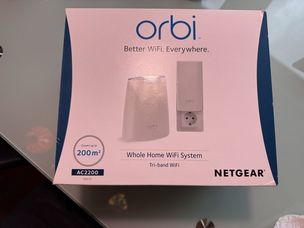 Netgear Orbi RBK 30 Mesh Router Tri Band (Gebraucht) in Waedenswil für ...