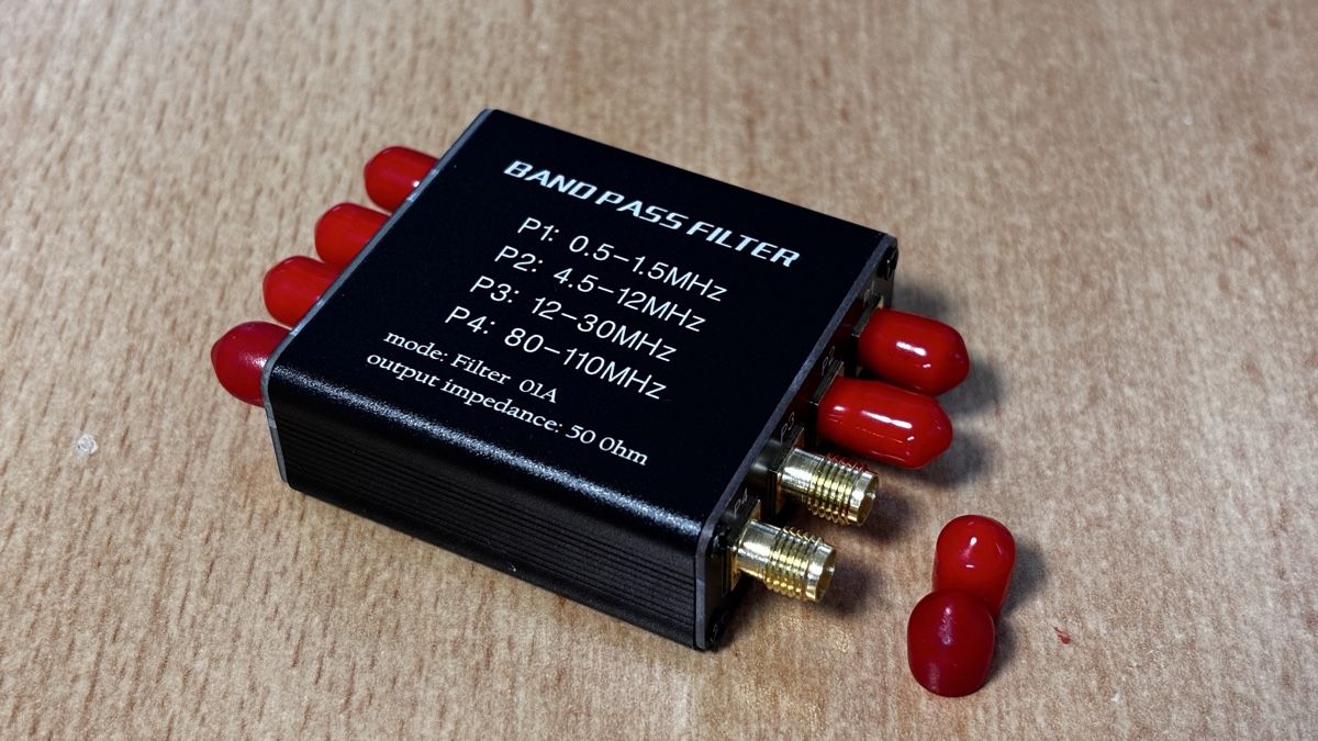 Radiocomunicazione: Bandpassfilter für SDR‘s – Nuovo e nell'imballaggio originale da Kefikon ZH venduto da Axilonis