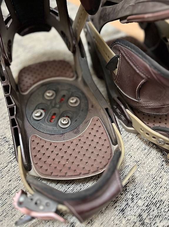 Scarpe da uomo: Fixations snowboard Salomon, S – Usato da Botyre (Ayent) venduto da Belleza01 3