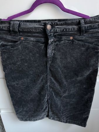 Chic Gonna di cotone velluto-tg S/M-per primavera 👍