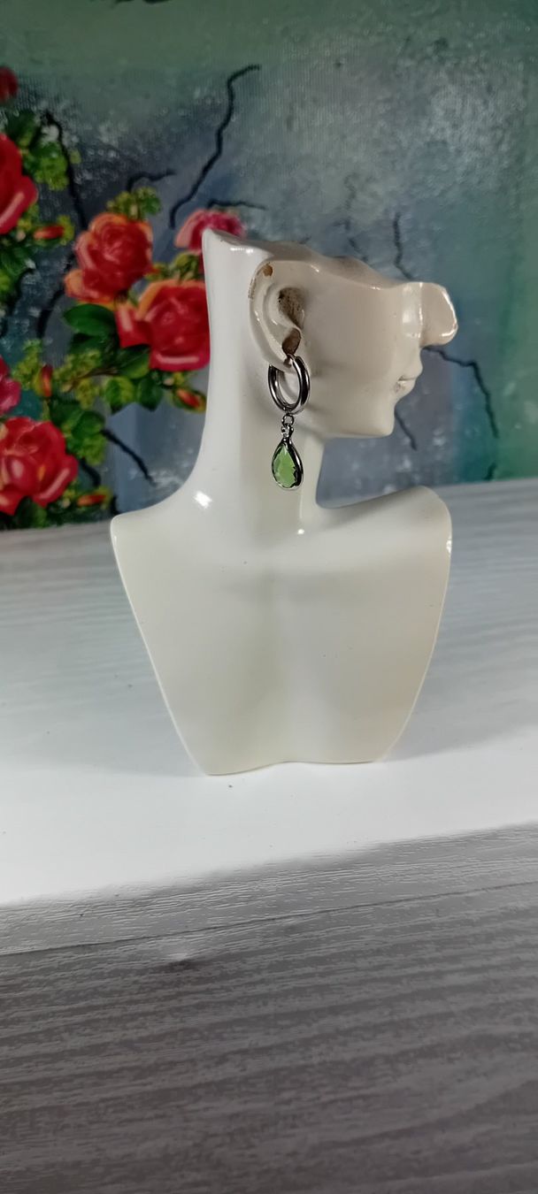 Orecchini pendenti & Orecchini a lobo: ohrring edelsthal,,,,mit modeschmuck,,,glanzig – Nuovo (secondo la descrizione) da Basel venduto da bij_5hqd 1