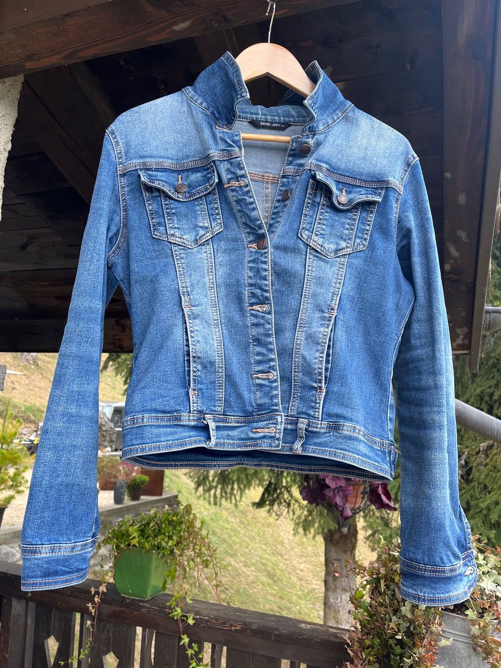 Jacken: Veste en jeans Gr L stretch – Gebraucht aus Ovronnaz von fra_n8h8 1