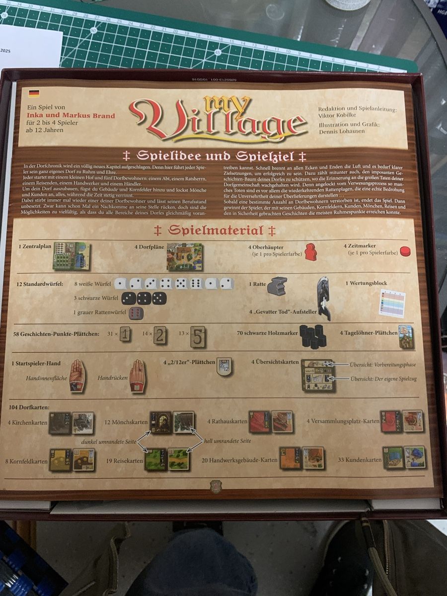 Spiele: My Village – Gebraucht aus Zug von Starkeente 1
