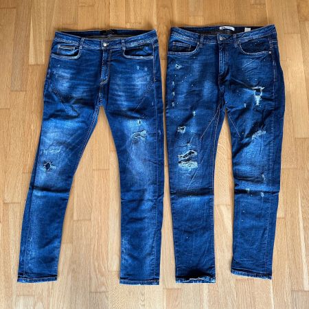 2x Zara Jeans - Gr. 34