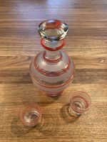 Karaffe mit 2 Gläser antik