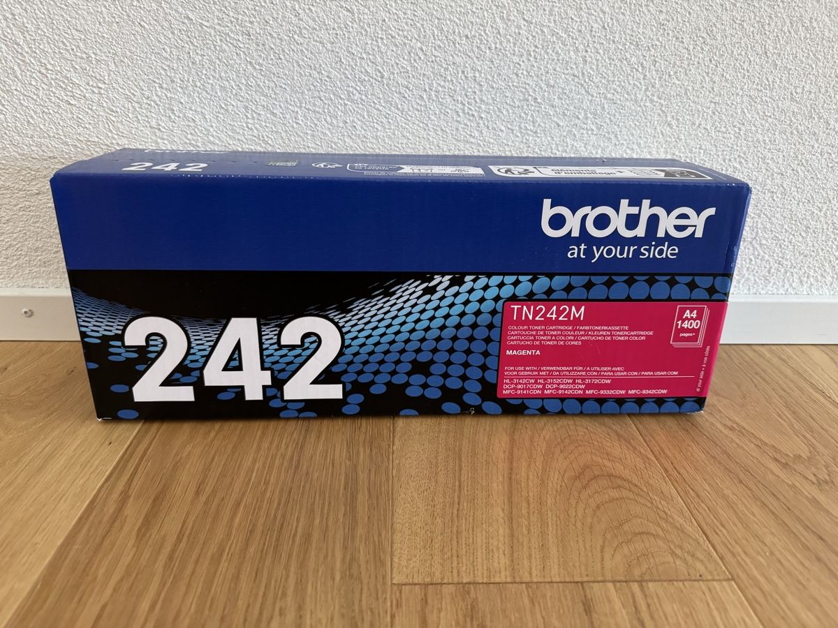 Brother Cartucce per stampanti & toner: Brother TN242M Toner magenta – Nuovo e nell'imballaggio originale da Zürich venduto da wtpooh
