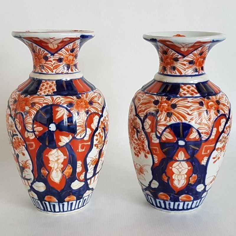 Vasi & Recipienti: Paar antike Imari Vasen um 1890 – Usato da Kaltbrunn venduto da Lexus3 3