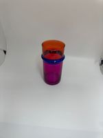 Kunterbunte Vase Assila (handgeblasen in Marokko)