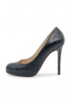 Christian Louboutin Bianca Plateau Pump EU 38 Schwarz