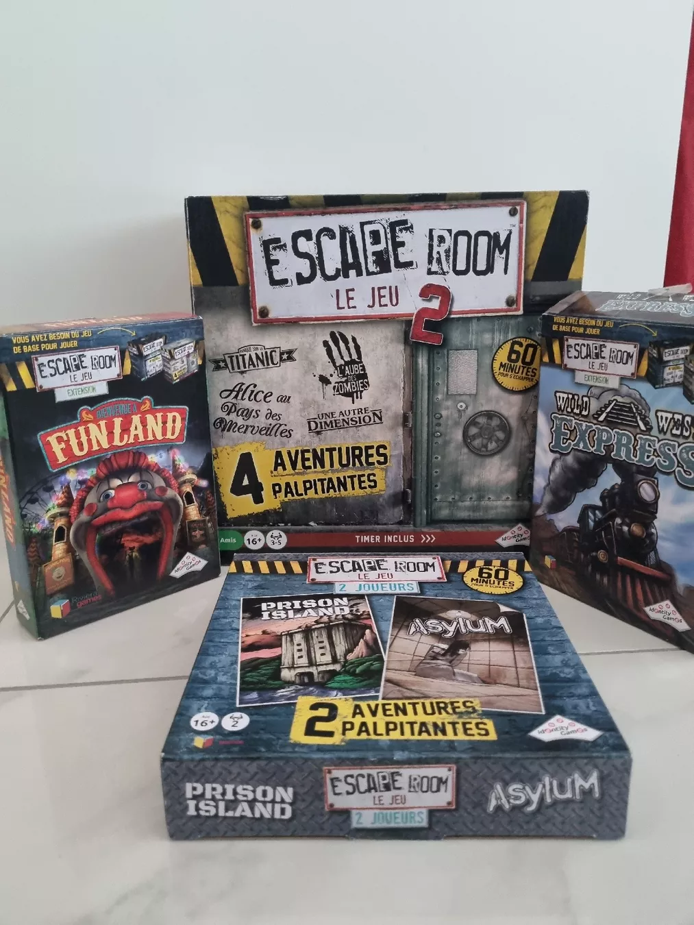 Spiele: Escape room le jeu +extensions  – Neu (gemäss Beschreibung) aus Courrendlin von Audechetnuss