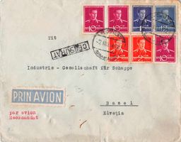 GIBRALTAR - aussergewöhnliche ZENSUR plus Rumänien + IT