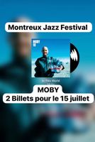 MOBY: 2 Tickets zu verkaufen , 2 billets a vendre