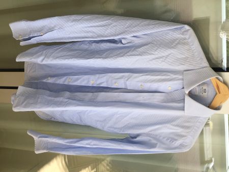 Blue Boggi Milano tailored fit striped shirt