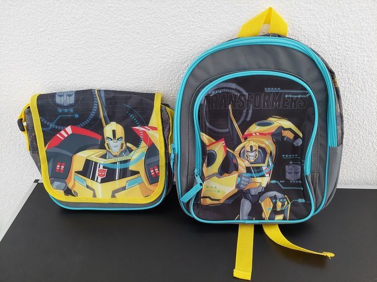Borse & Zaini: Neu - Kinderrucksack und Kindergartentasche Transformers – Nuovo e nell'imballaggio originale da Dagmersellen venduto da Jarsetz_Restposten