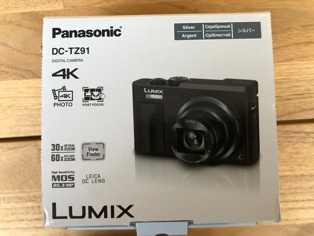 Panasonic Lumix DC-TZ91 Digitalkamera mit Zubehör in OVP | Kaufen auf ...