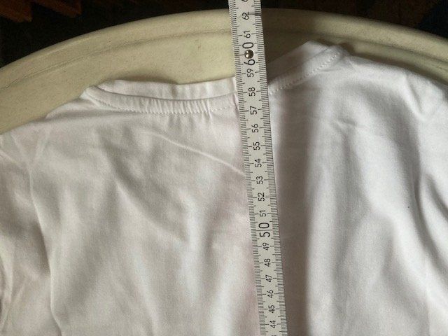 T-shirt: Damen T-Shirt, Weiss, Gr. L, Baumwolle, Sommer-Basic – Nuovo (secondo la descrizione) da Aarwangen venduto da to-hirschi 3