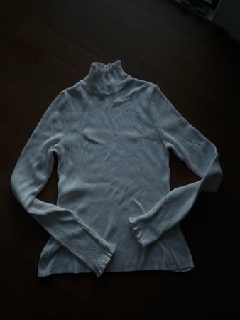 Rollkragenpullover weiss Grösse M neuwertig