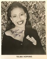 Telma Hopkins Autogramm signiert Foto 20x25cm
