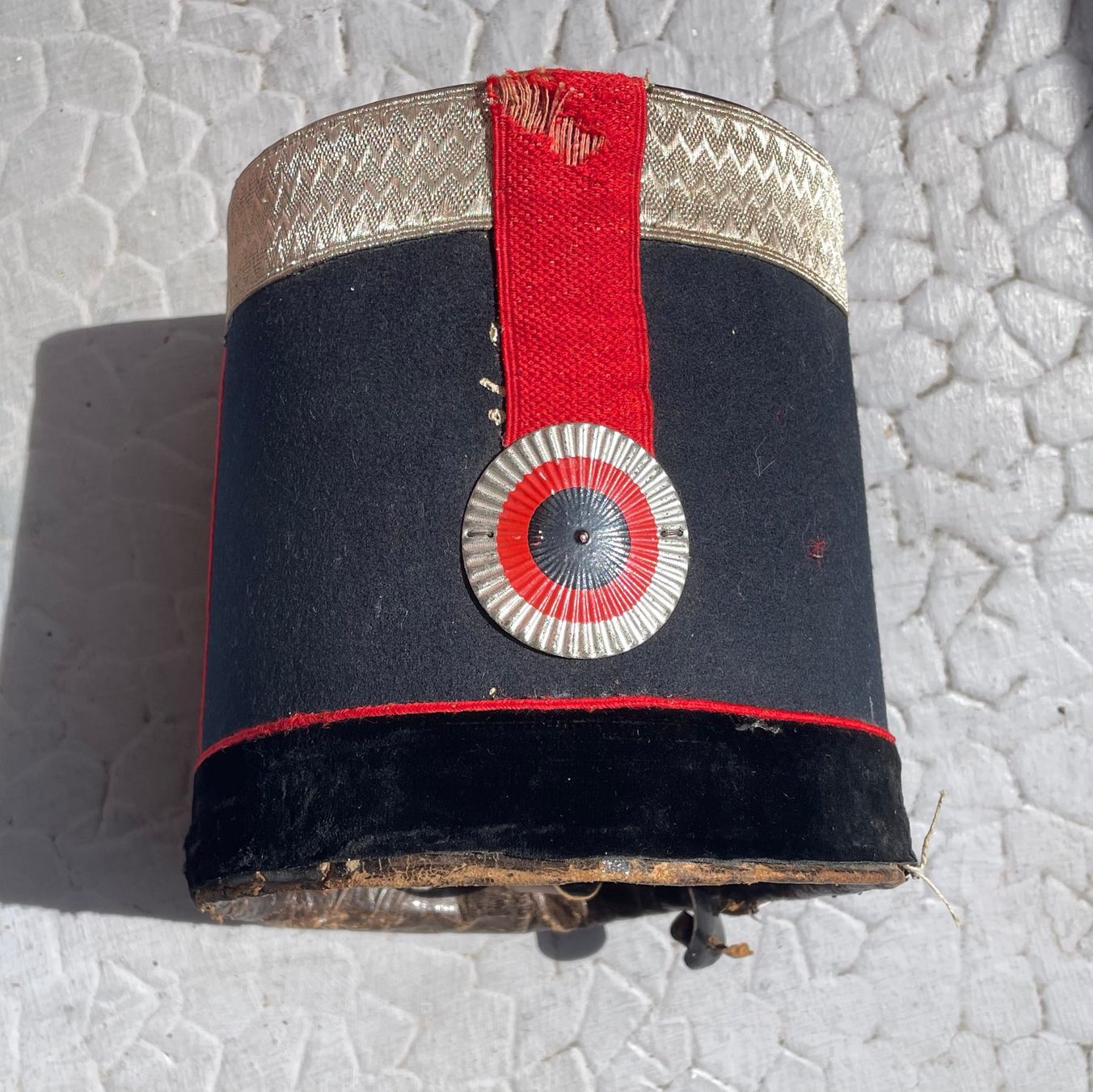 Schweizer Armee Uniformen: Shako Tschako 1842-1852 – Gebraucht aus Versoix von HELVETICA_1