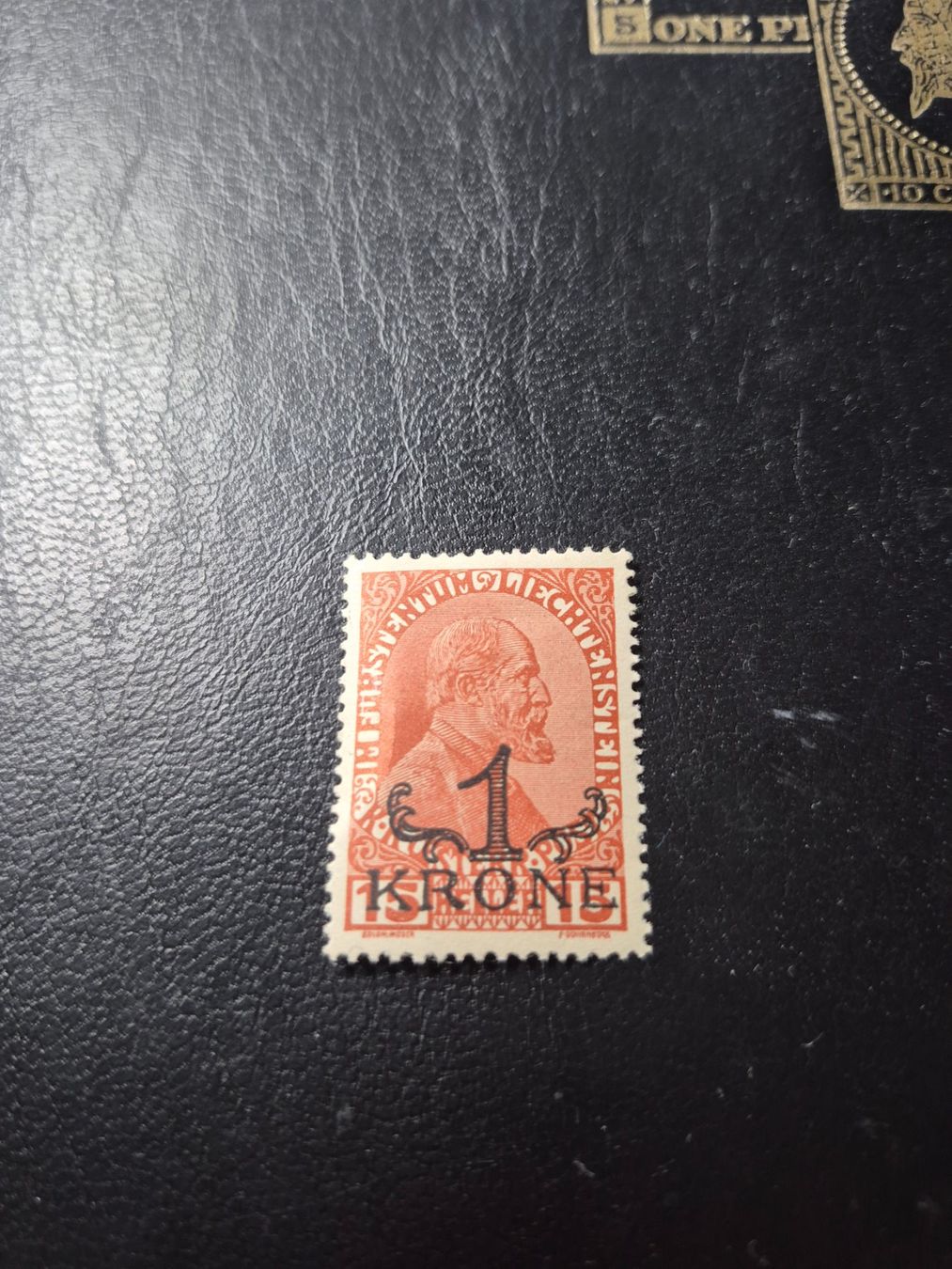 Tutti i francobolli: 1 Krone a. 15 Heller 1920 Kaiserkopf – Usato da Grüningen venduto da bestak1