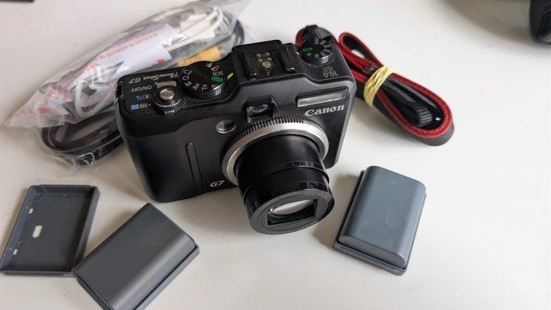 Canon Fotocamera: Canon PowerShot G7 10MP – Usato da Reinach BL venduto da colmarer 9