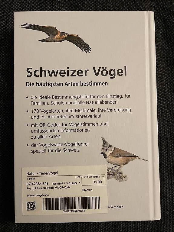 Libri: Buch "Schweizer Vögel" – Usato da Köniz venduto da mowildhaber 2