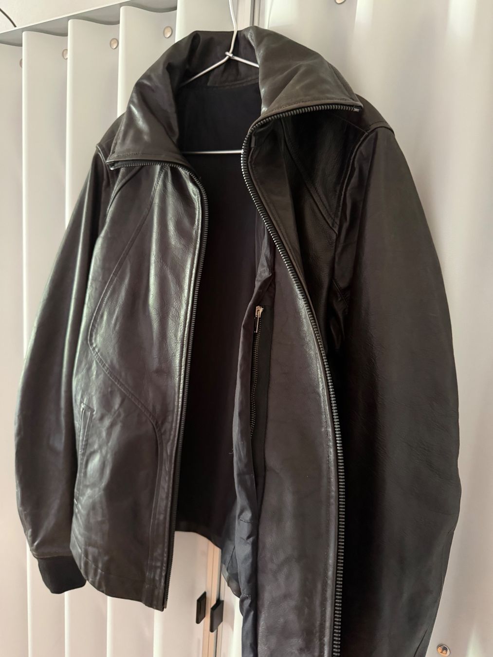 Giacche: Rick Owens Lederjacke Gr.L / Black – Usato da Zürich venduto da VR2528 4