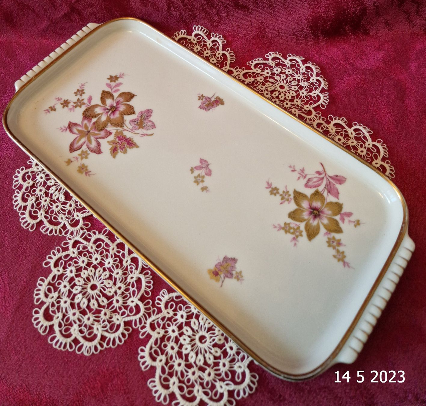 Piatti di portata: Cake Platte Langenthal 1955 – Usato da Basel venduto da The_Onliners 1