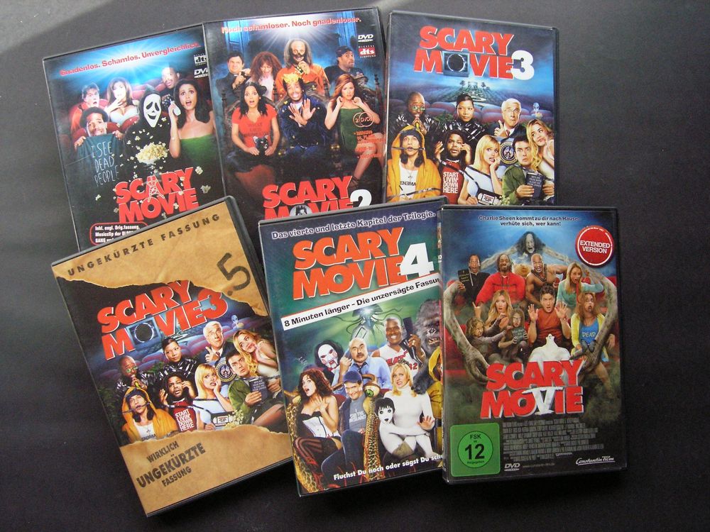 SCARY MOVIE 1 - 5 DVD 6 FILME SET (Gebraucht) in Zuzwil SG für CHF 19.5 ...