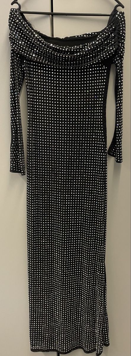 Vestiti: Schulterfreies Maxi-Kleid, Glitzer! Grösse M – Nuovo e nell'imballaggio originale da Au ZH venduto da Jaggy4 4