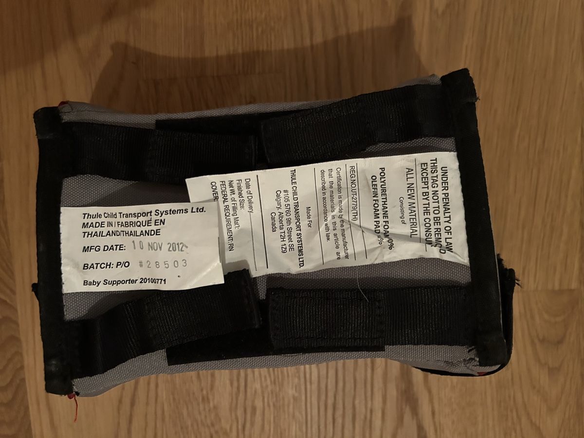 Thule Rimorchi: Thule Baby Sitz – Usato da Lengnau AG venduto da Anni_Mo 3