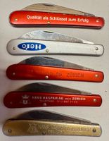 5 VICTORINOX "BROTMESSER", WERBUNG, GUTER GEBRAUCHT ZUSTAND