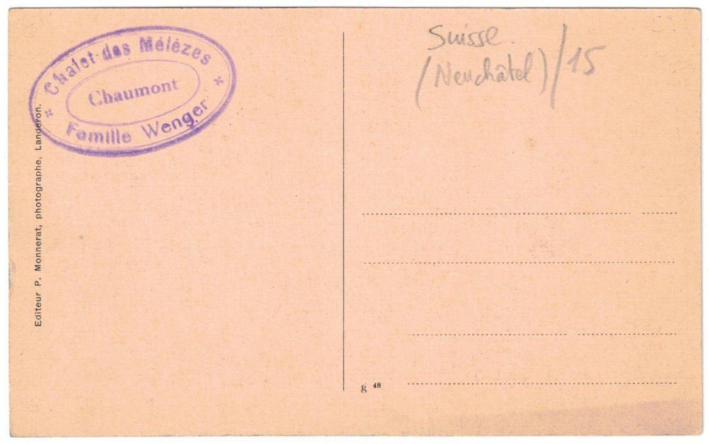Cartoline postali: Chaumont - Standseilbahn – Usato da Binningen venduto da Mountainrider 1