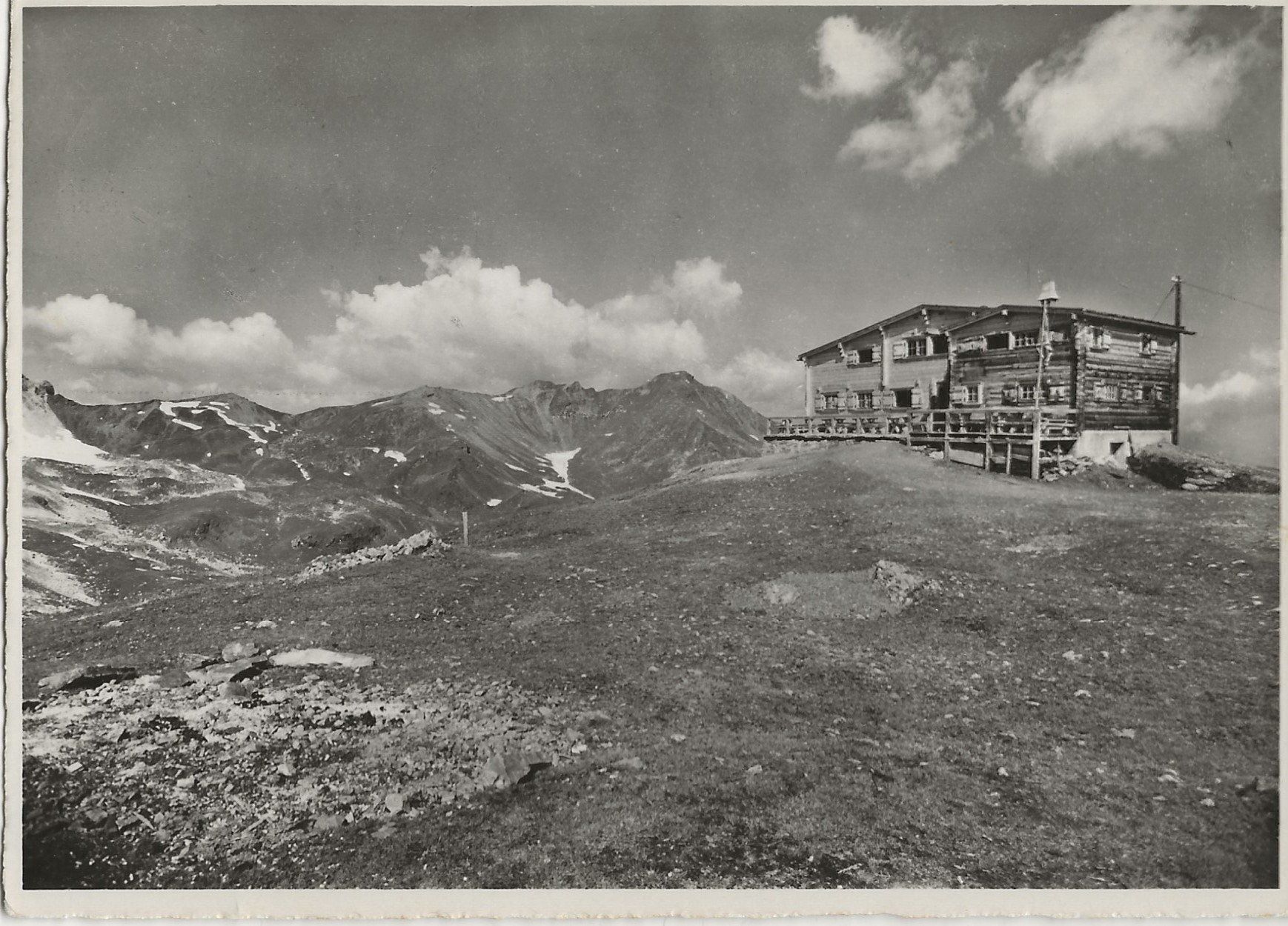 Cartoline postali: Arosa, Hörnlihütte, 1950 – Usato da Frauenfeld venduto da Merk52