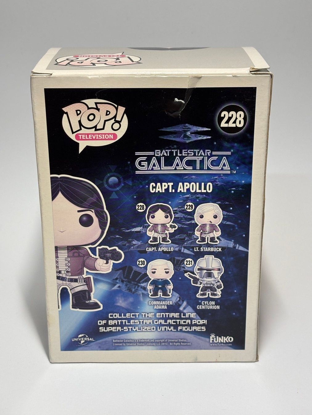 Funko Figuren: Funko POP - 228 - Capt. Apollo - Battlestar Galactica – Gebraucht aus Allschwil von bul_5pmr 2