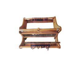 Kleiner Holz Webstuhl | 38 x39 x 20 cm