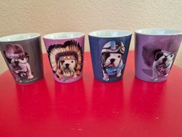 Mugs, tasses à café Téo Jasmin,  bulldog